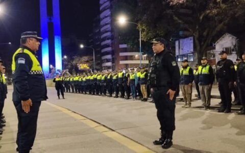 Amplio operativo de seguridad en San Miguel de Tucumán