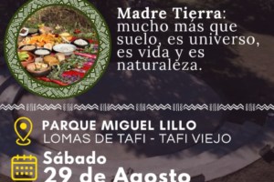 Ceremonia en Parque Miguel Lillo celebra la Madre Tierra