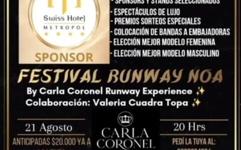 Desfile Gala Final en Tucumán