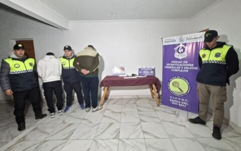 Incautaron más de un kilo de cocaína en Lomas de Tafí