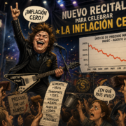 Milei anuncia recital para festejar la «inflación cero»