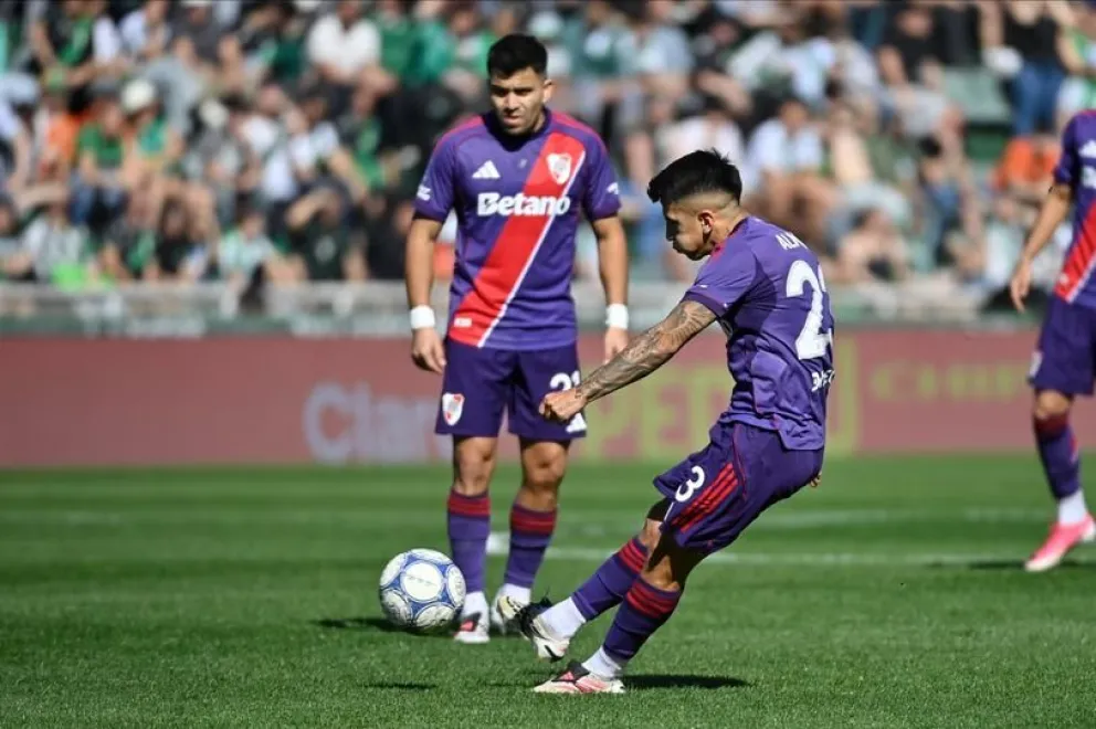 Ponzio debuta con victoria: River se luce 3-2 ante Banfield en un final electrizante