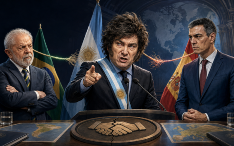 Tensión Diplomática: Milei Recrudece Ataques a Lula y Sánchez