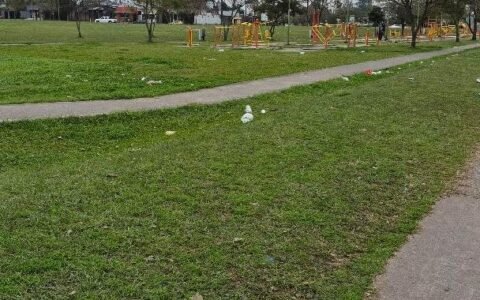 Vecinos alertan por el estado del Parque Norte en Lomas de Tafí