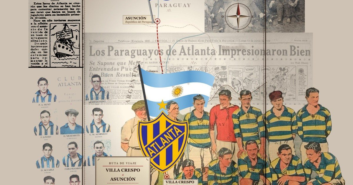 Los 17 paraguayos de Atlanta: la apuesta loca que nació entre balas y fútbol