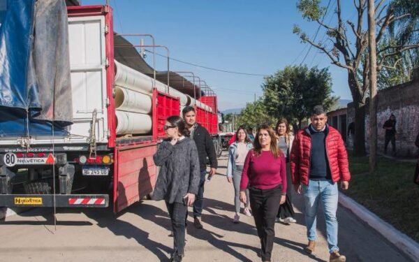 Tafí Viejo contra las inundaciones: modernizan el sistema de desagües en el barrio 10 de Agosto