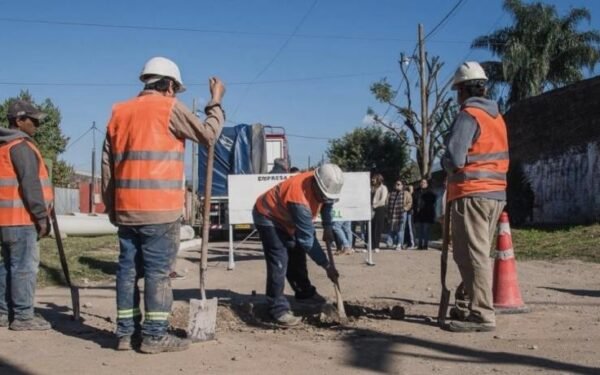 Los Pocitos: Corte de tránsito para mejorar el sistema de desagües