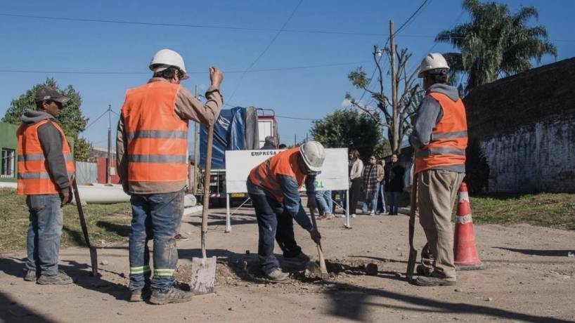 Los Pocitos: Corte de tránsito para mejorar el sistema de desagües