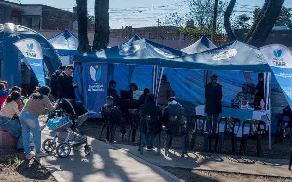 Ciudadela Sur recibe el operativo municipal que lleva servicios al barrio