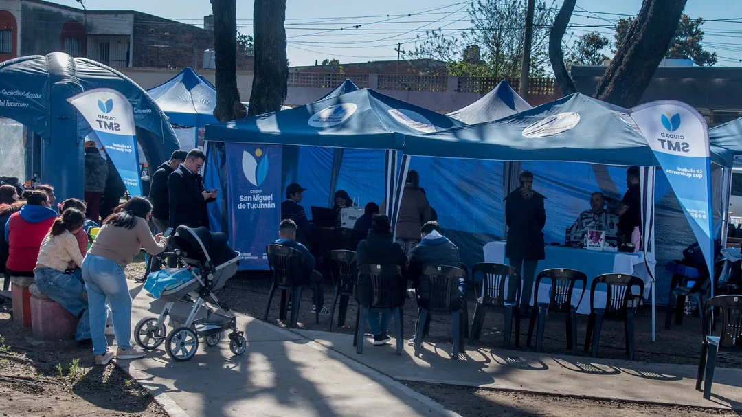 Ciudadela Sur recibe el operativo municipal que lleva servicios al barrio