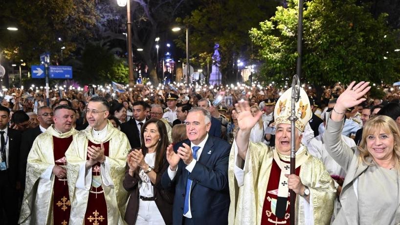 Jaldo pidió trabajo y unidad frente a la pobreza en fiesta patronal