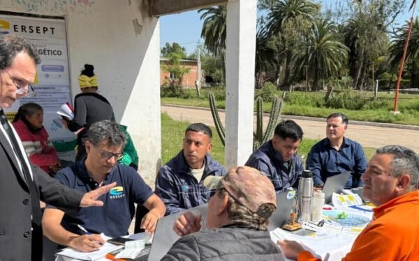 Ersept desembarca en La Madrid: más de 200 reclamos por subsidios y tarifas