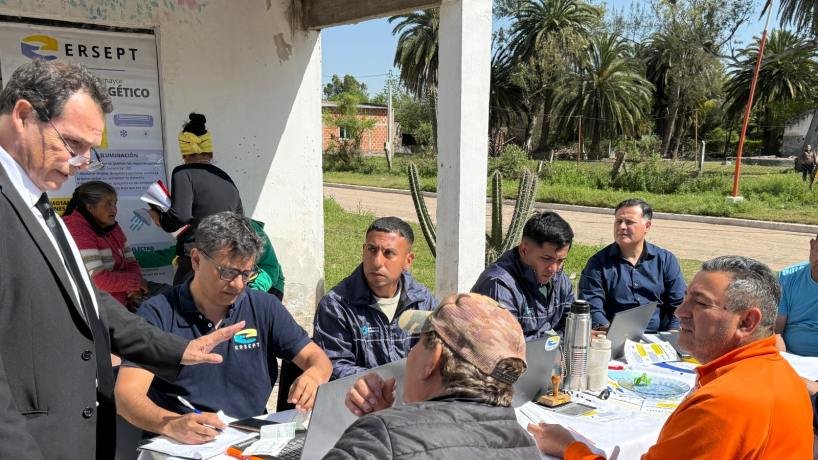 Ersept desembarca en La Madrid: más de 200 reclamos por subsidios y tarifas