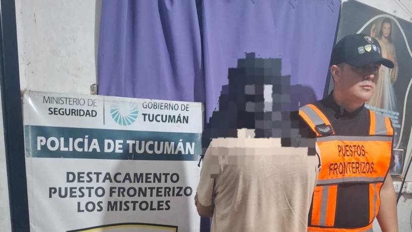 Detención fronteriza: apresan a un taficeño requerido por la justicia jujeña
