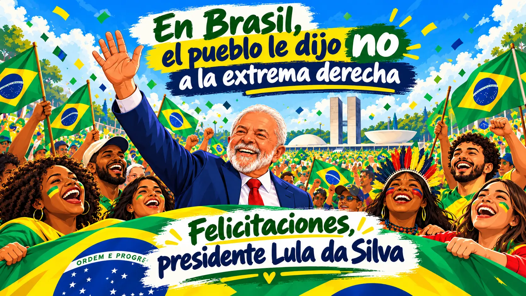 Lula da Silva remonta y gana en Brasil: el voto exterior definió un balotaje ajustado