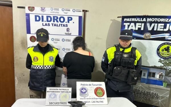 Operativo antidrogas en Tafí Viejo: interceptan venta callejera de marihuana