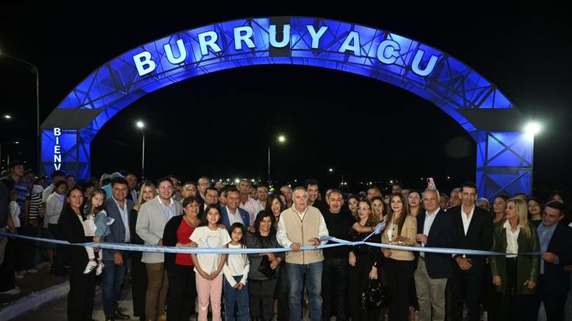 Jaldo inaugura pórtico norte y refuerza salud en Burruyacú