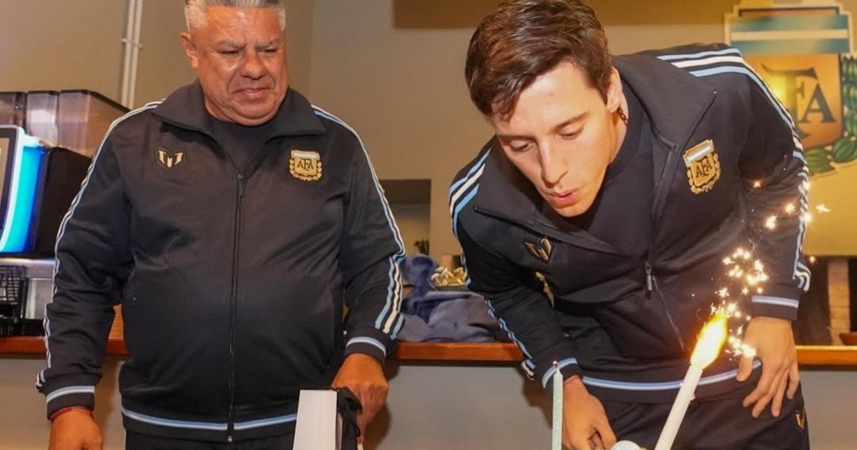 Beltrán cumple 22 en Ezeiza: el festejo con Messi que lo marcó para siempre