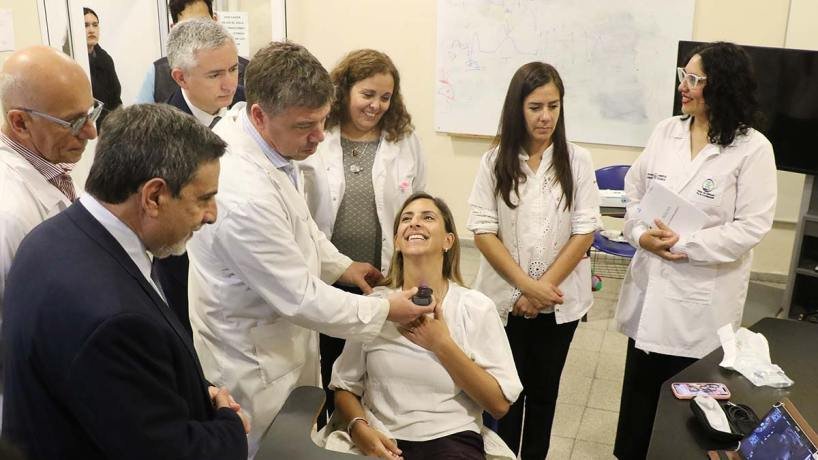 Hospital Avellaneda suma ecógrafos ultraportátiles de última generación