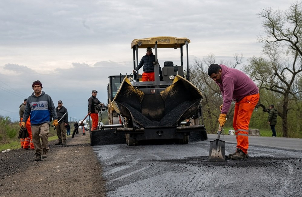 La Ruta 323 ya tiene un 80% de pavimento nuevo: así avanza la obra clave de conectividad