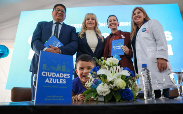 Chahla: «Queremos ser una ciudad azul» en la presentación de un libro sobre inclusión y autismo