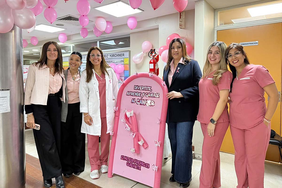 Prevención con causa: el Hospital Néstor Kirchner se puso de rosa por Tafí Viejo
