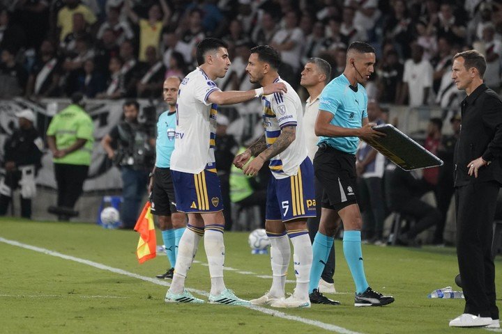 Paredes, el héroe que desafió al desgarro: gol y final para Boca