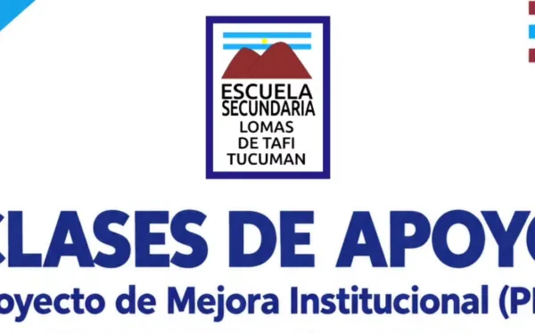 Escuela Secundaria Lomas de Tafí lanza clases de apoyo gratuitas para Matemática y Lengua