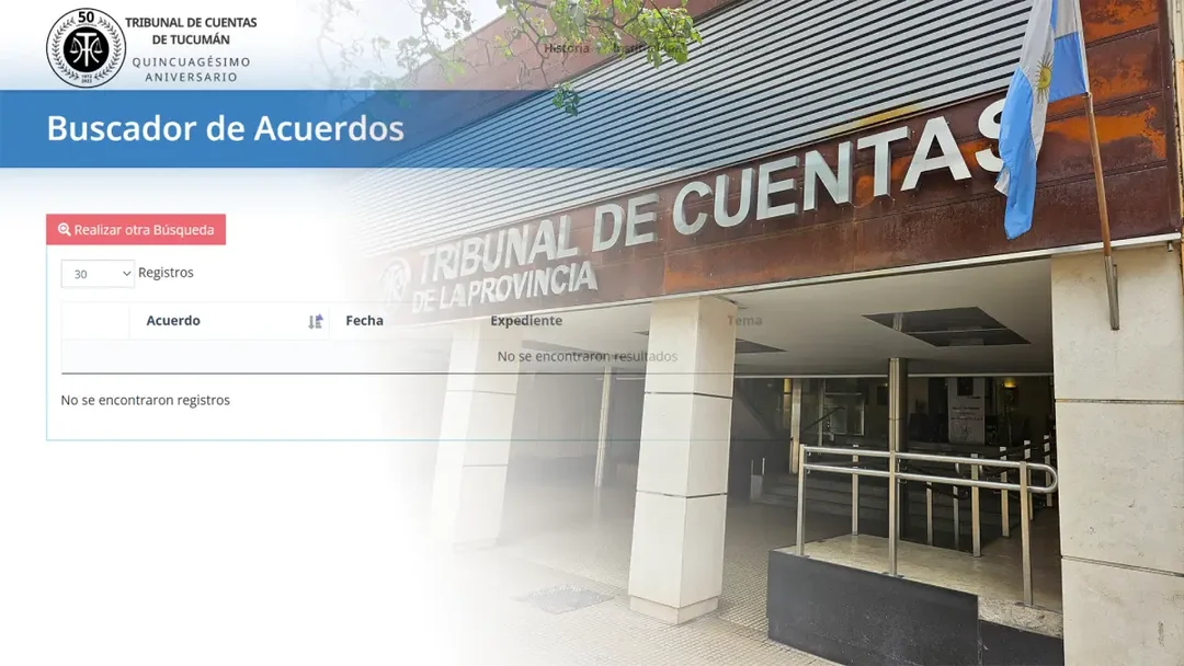 Más de 250 acuerdos desaparecidos del Tribunal de Cuentas: la brecha de transparencia